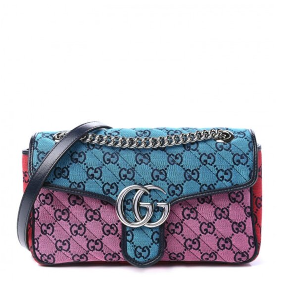 Gucci Handbags - Gucci Marmont Small Leather Shoulder Bag 835-071325